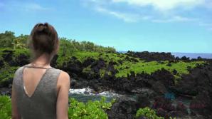 Kyler enjoys the beach and the sea cave with you.