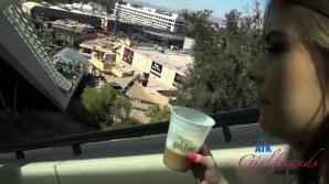 You take Winter to a theme park!